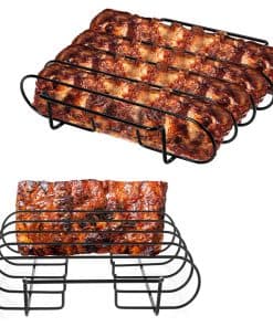 UNCO- Soporte para Costillas de Acero Inoxidable, Soporta