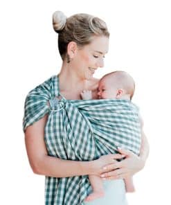 Portabebés de lujo Nalakai Luxury Ring Sling, Fular de lino