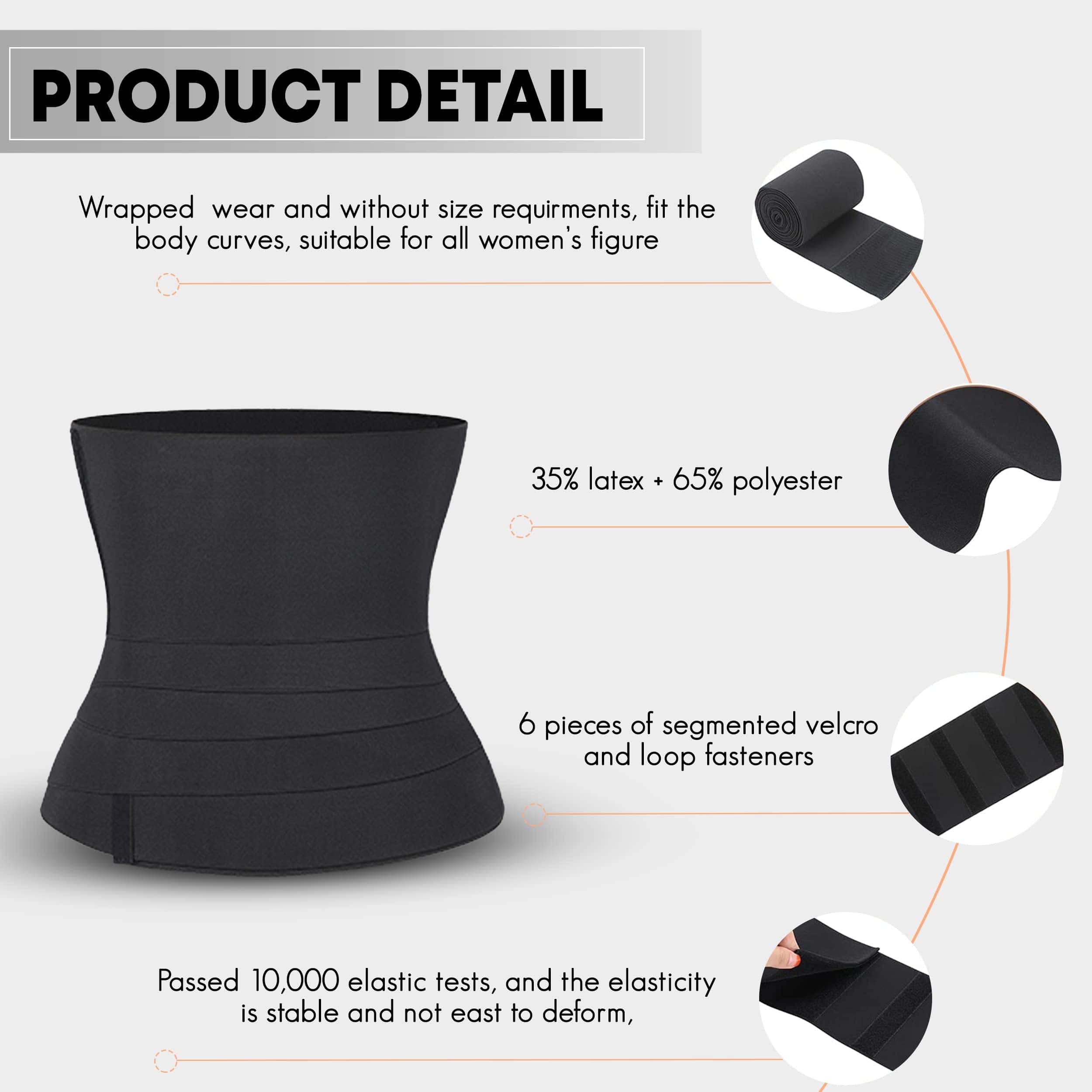 Cinturón Moldeador de Cintura Soo slick para Mujeres - Faja - Imagen 3