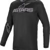 Playera Alpinestars Fluid Graphite Negra/Gris Oscuro 3X