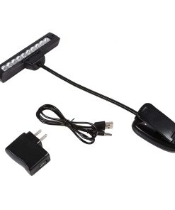 Luz de Pinza SALUTUY, Brazo Ajustable y Libre Lampara