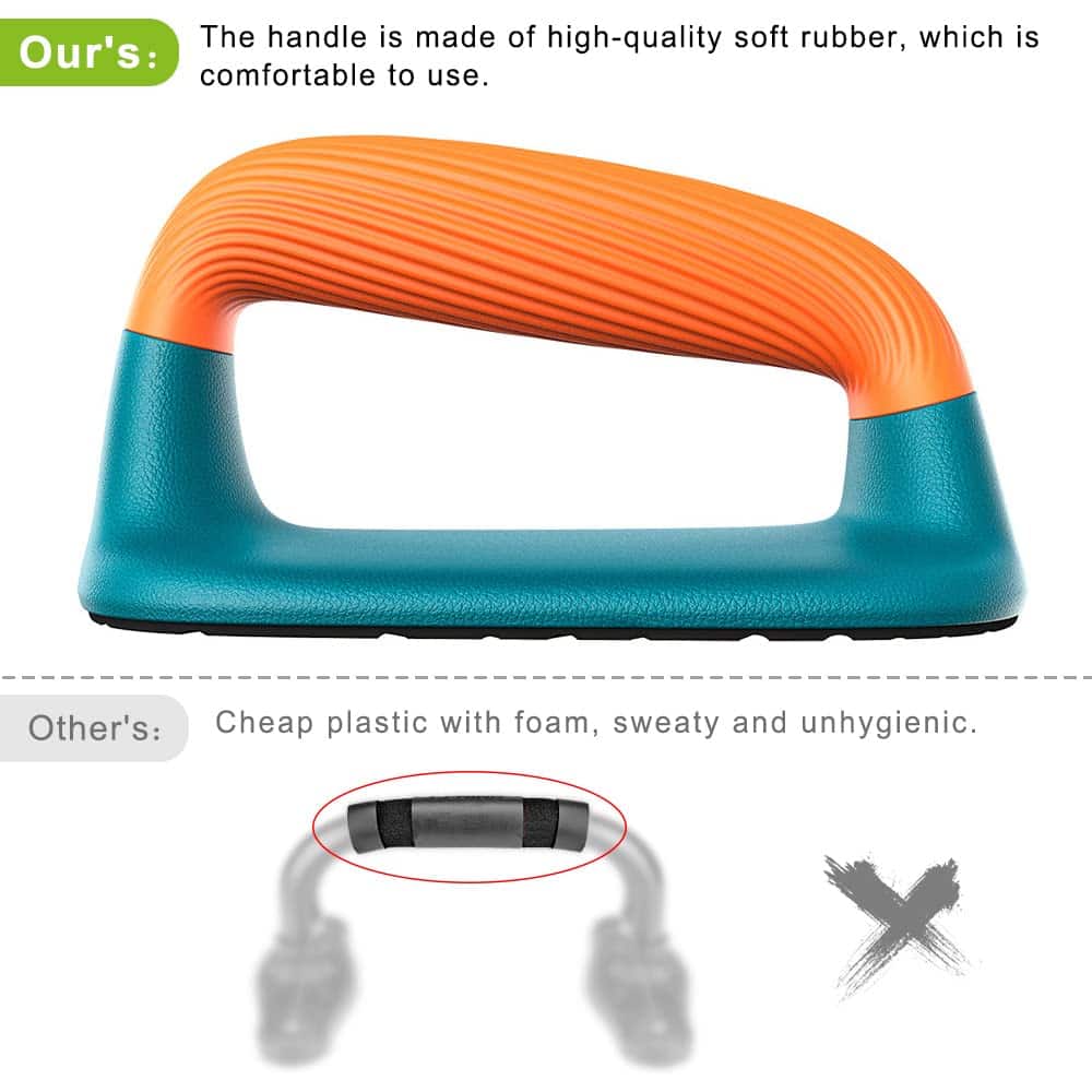 Dolibest Push Up Bars, Soportes de Flexiones con Mangos de - Imagen 6