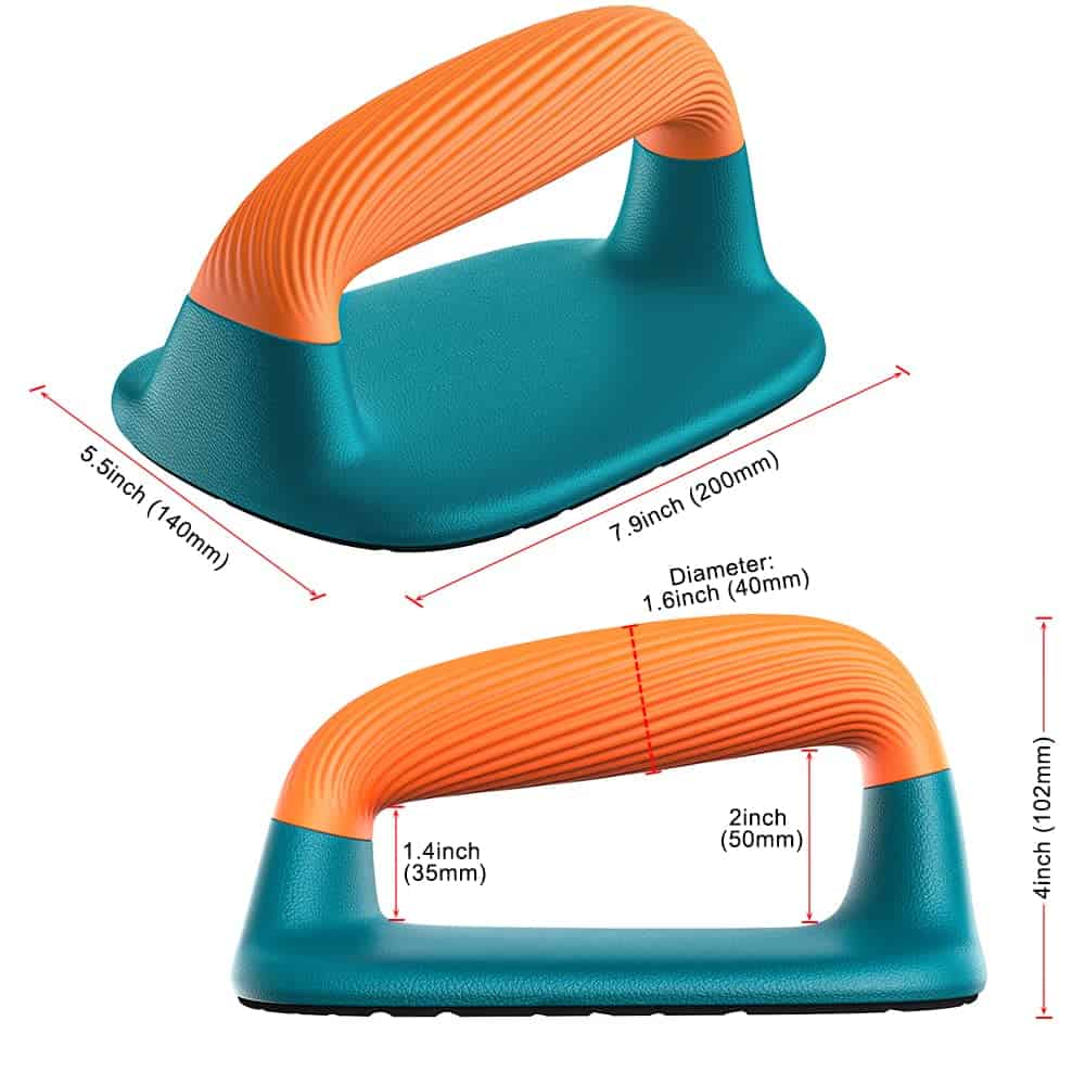 Dolibest Push Up Bars, Soportes de Flexiones con Mangos de - Imagen 8