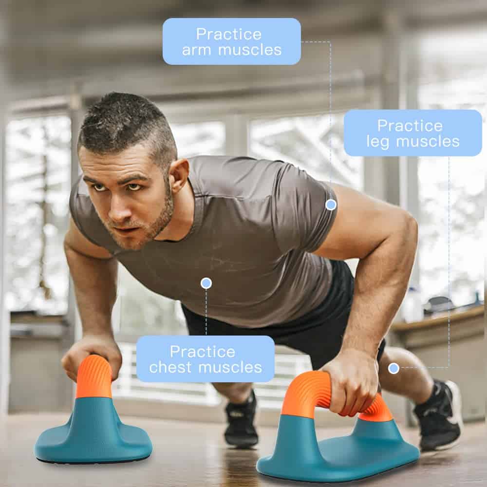 Dolibest Push Up Bars, Soportes de Flexiones con Mangos de - Imagen 3