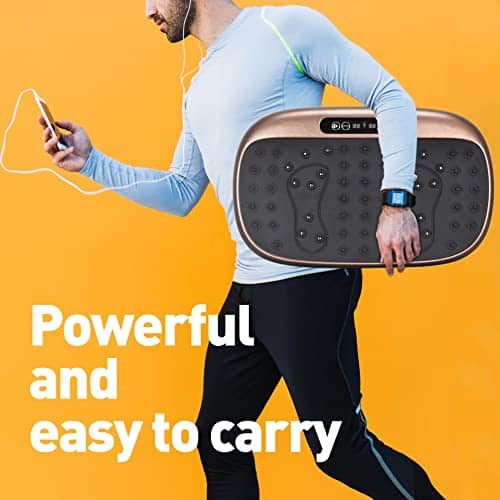 Máquina de Ejercicio de Placa de Vibración -Atom Brown - Imagen 3