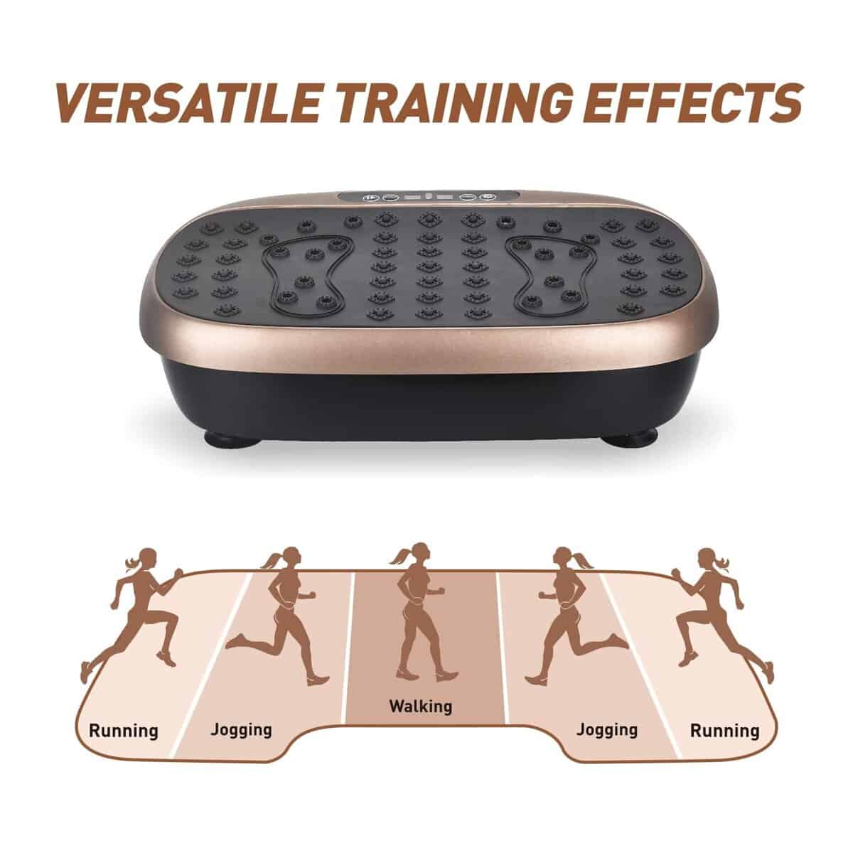 Máquina de Ejercicio de Placa de Vibración -Atom Brown - Imagen 8