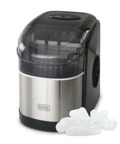 Máquina de Hielo BLACK+DECKER de 26 lb. de Capacidad