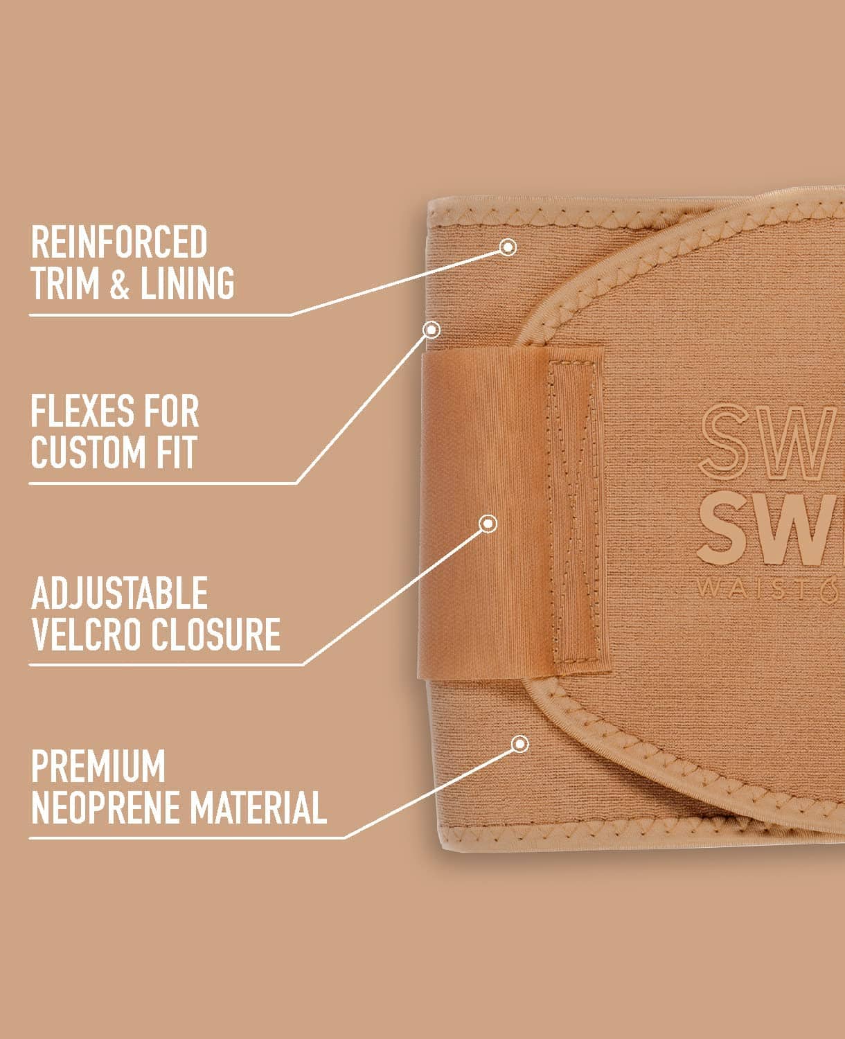 Cinturón Moldeador de Cintura Sweet Sweat Toned para - Imagen 4