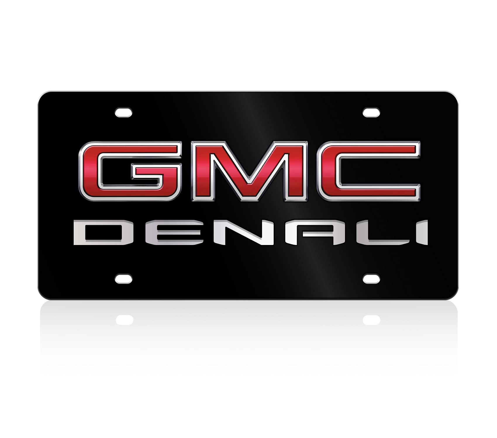Placa de licencia de acrílico GMC Denali de Eurosport