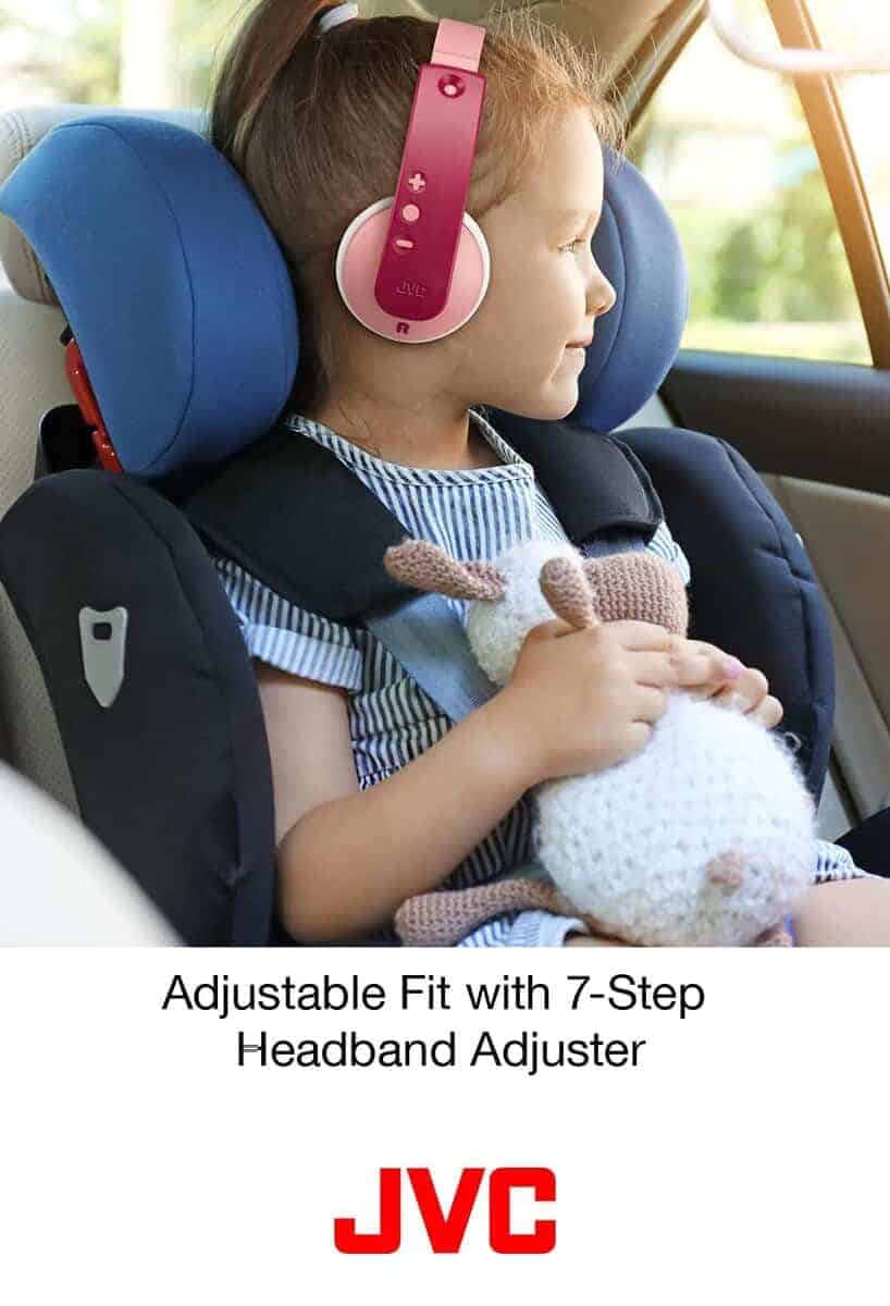 Audífonos para niños JVC Bluetooth, 16 horas de - Imagen 5
