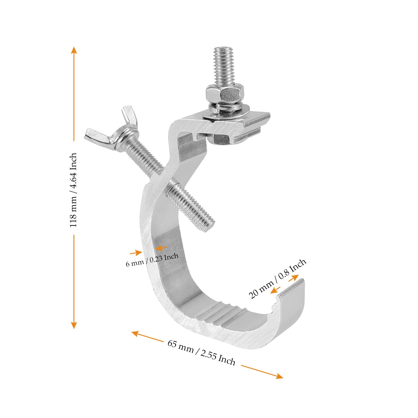 10PCS Abrazadera de Luz de Escenario de Truss MUKCHAP, - Imagen 3
