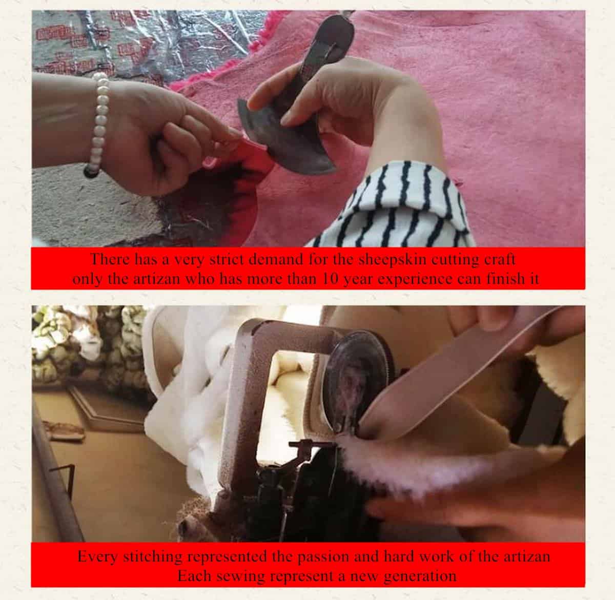 Funda de Piel de Oveja Wholehide de Primera Calidad, Lana - Imagen 7