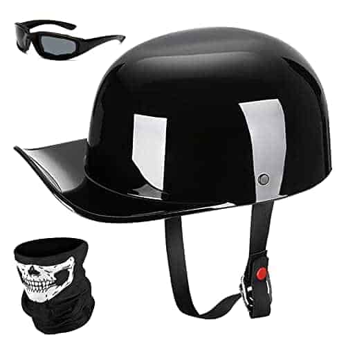 Casco de Motocicleta de Béisbol SíMotor Half Cap para