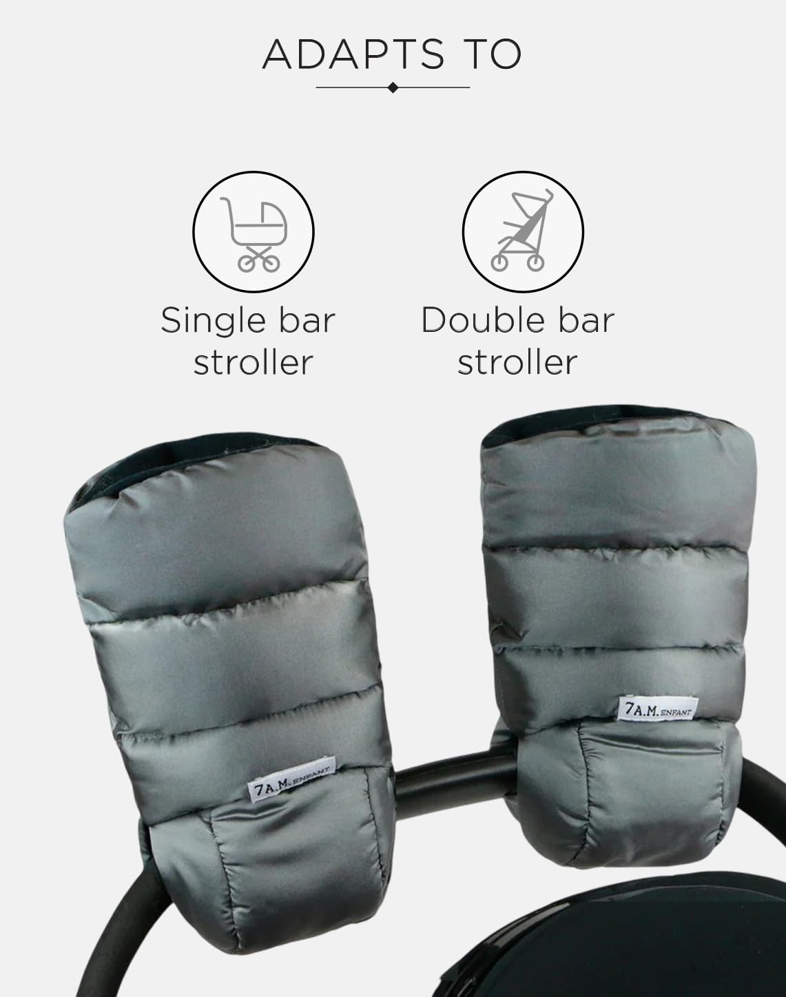 7AM Enfant Stroller Warmmuffs Guantes - Mitones - Imagen 6