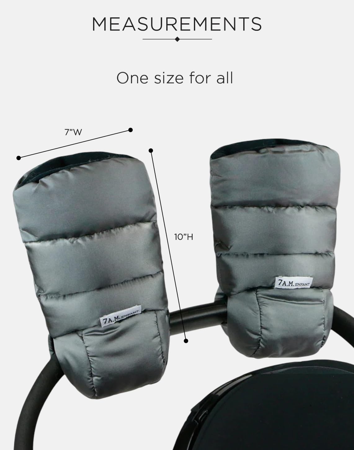 7AM Enfant Stroller Warmmuffs Guantes - Mitones - Imagen 7
