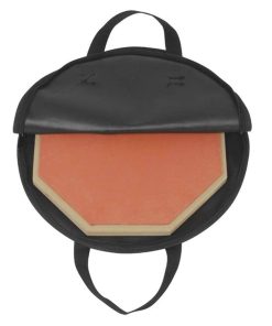 Estuche portátil de tela Oxford negra para funda de