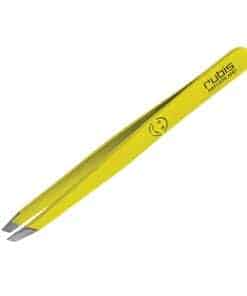 Pinzas de cejas con emoji sonriente Rubis Classic de acero