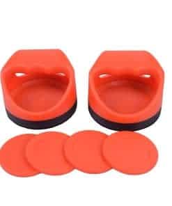 Juegos de Hockey Strikers Pushers, 2 PCS 4 pulgadas Rojo