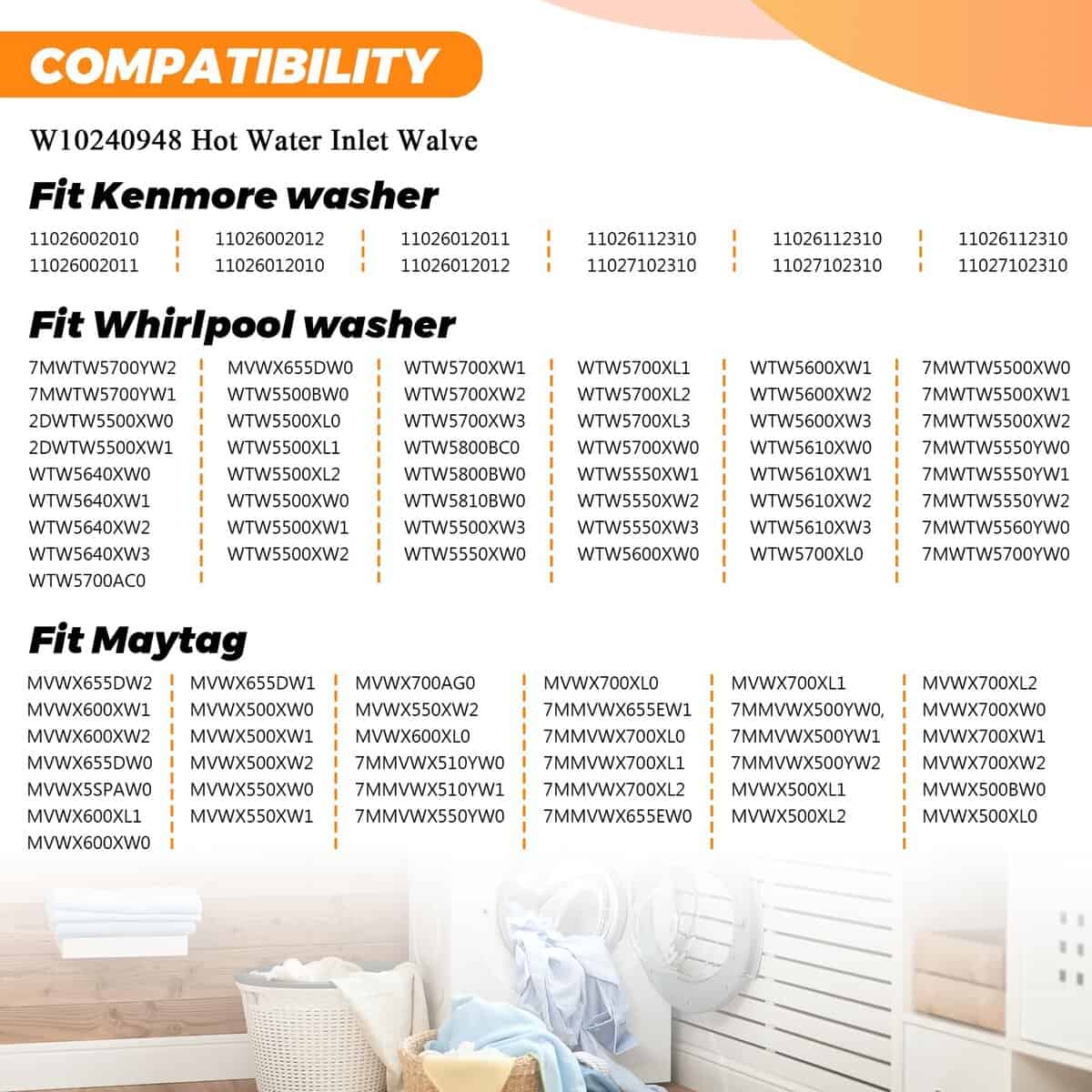 Válvula de entrada de agua fría -Azul y Rojo - Imagen 8