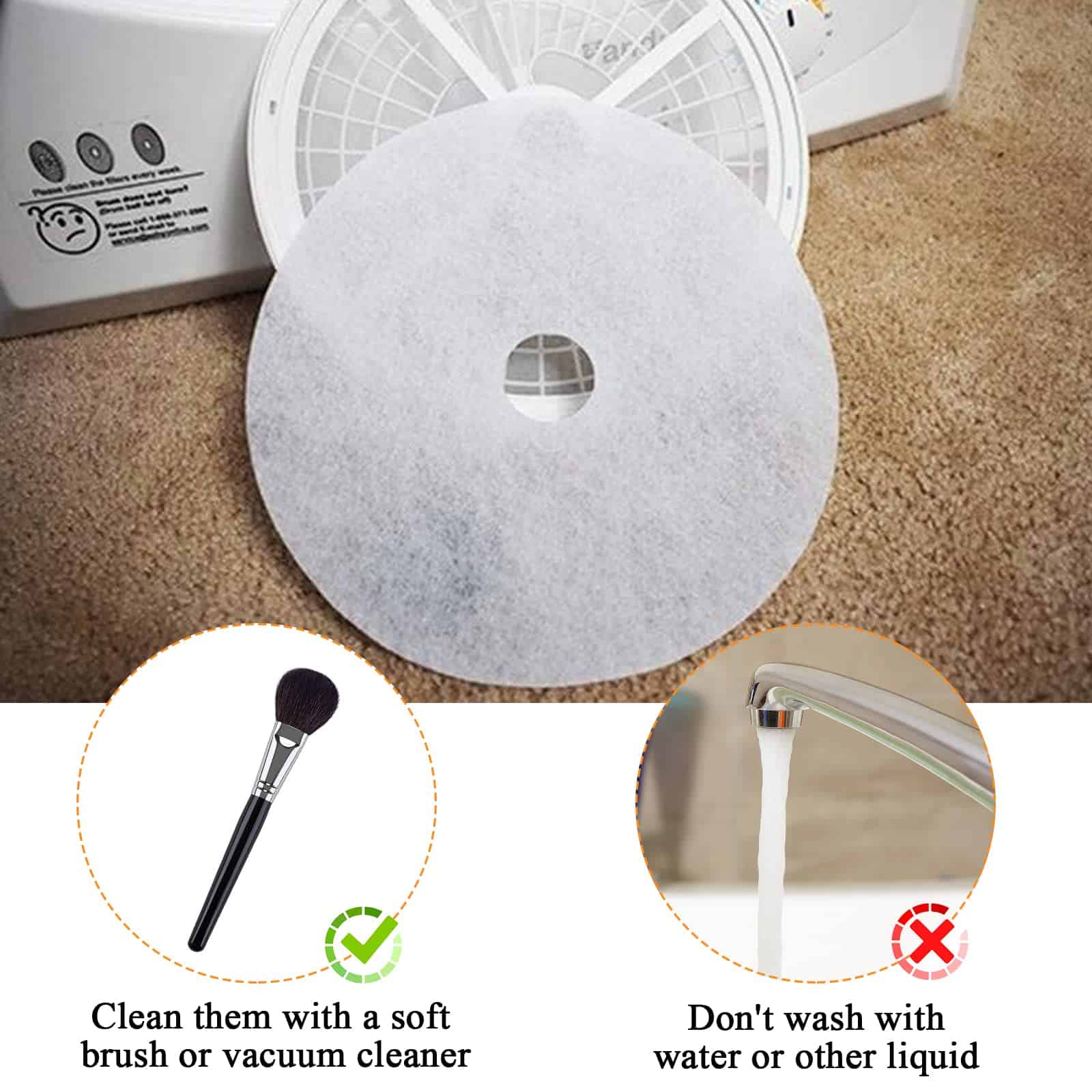 25PCS Filtro de Escape para Secadora de Tela para Panda por - Imagen 5