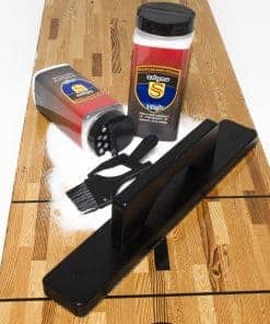 Arena de Shuffleboard YDDS con Cepillo de Shuffleboard -