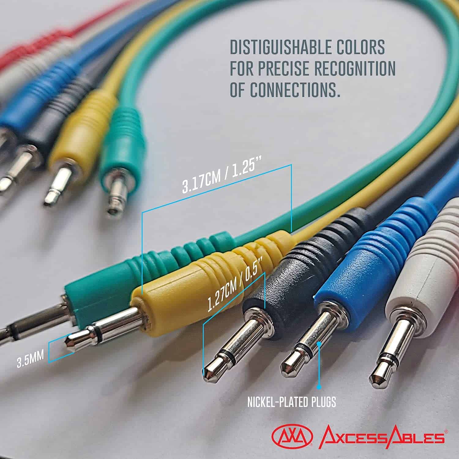 Cables de parche mono desbalanceados AxcessAbles de 1/8 - Imagen 6