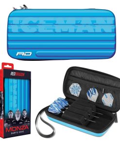 Estuche para dardos RED DRAGON Monza Iceman Azul