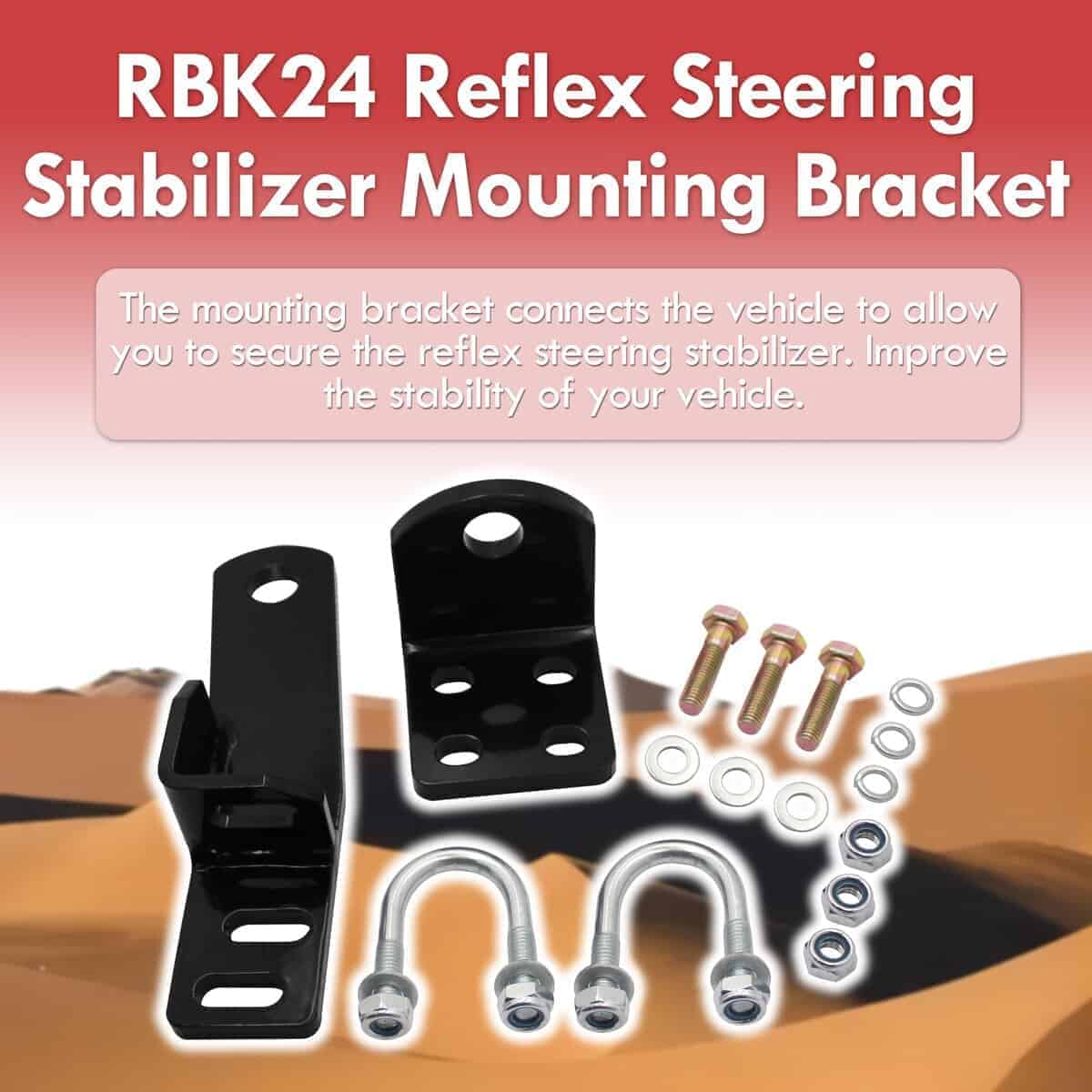 Kit de soporte de montaje de estabilizador de dirección - Imagen 7