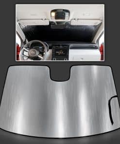 GalaxyAutoShield Protector Solar para Parabrisas -Plata, Neg