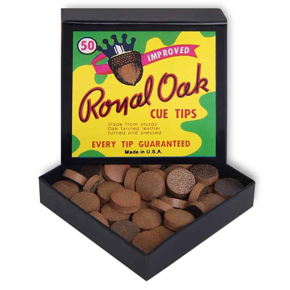 Puntas de Billar para Taco Tweeten Royal Oak - 1 Caja - 50