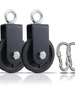 [Paquete de 2] Rueda Silenciosa de Nylon para Polea de