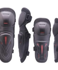 Protectores de rodilla y espinilleras BRAVORD para adultos,