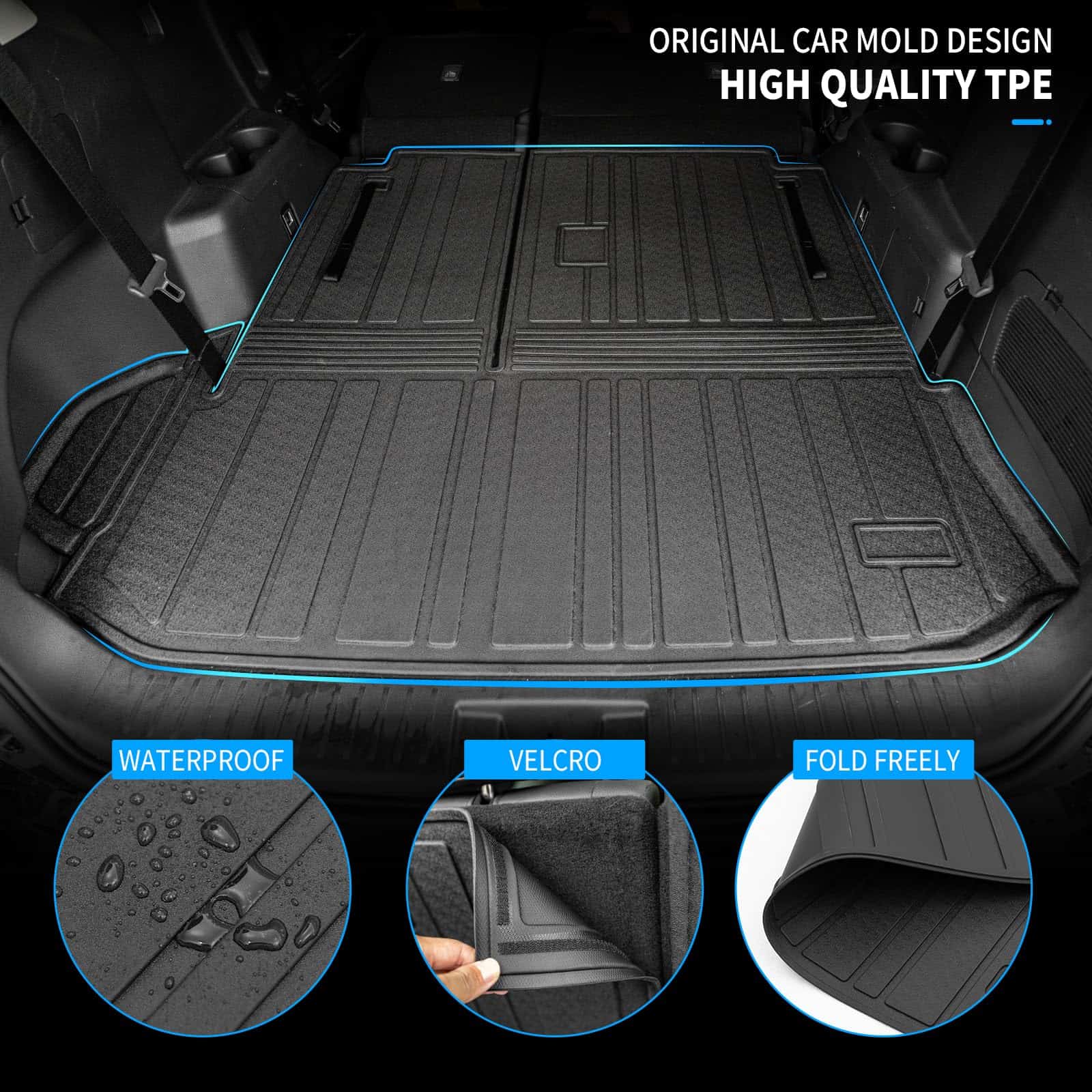 Tapete de Carga Bomely Compatible con -Ajuste Highlander 202 - Imagen 5