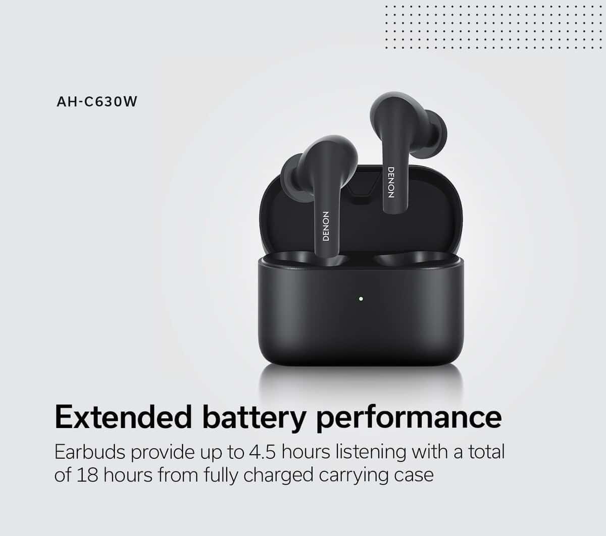 Audífonos inalámbricos Denon AH-C630W -Blanco - Imagen 6