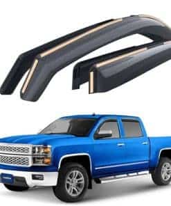 Deflectores de Ventana in-Channel irrompibles -Humo Premium