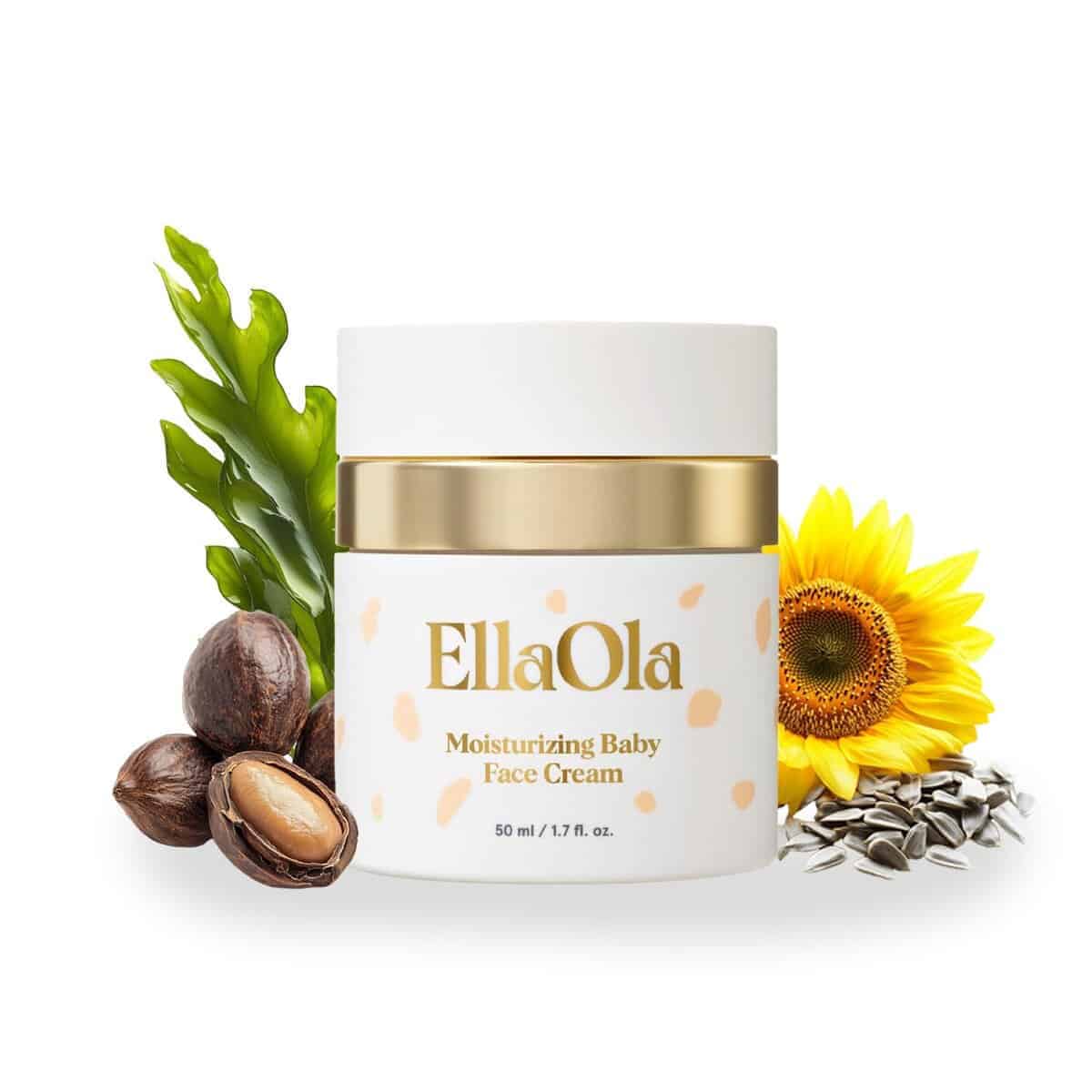 Crema facial hidratante profunda para bebé ELLAOLA 96 horas