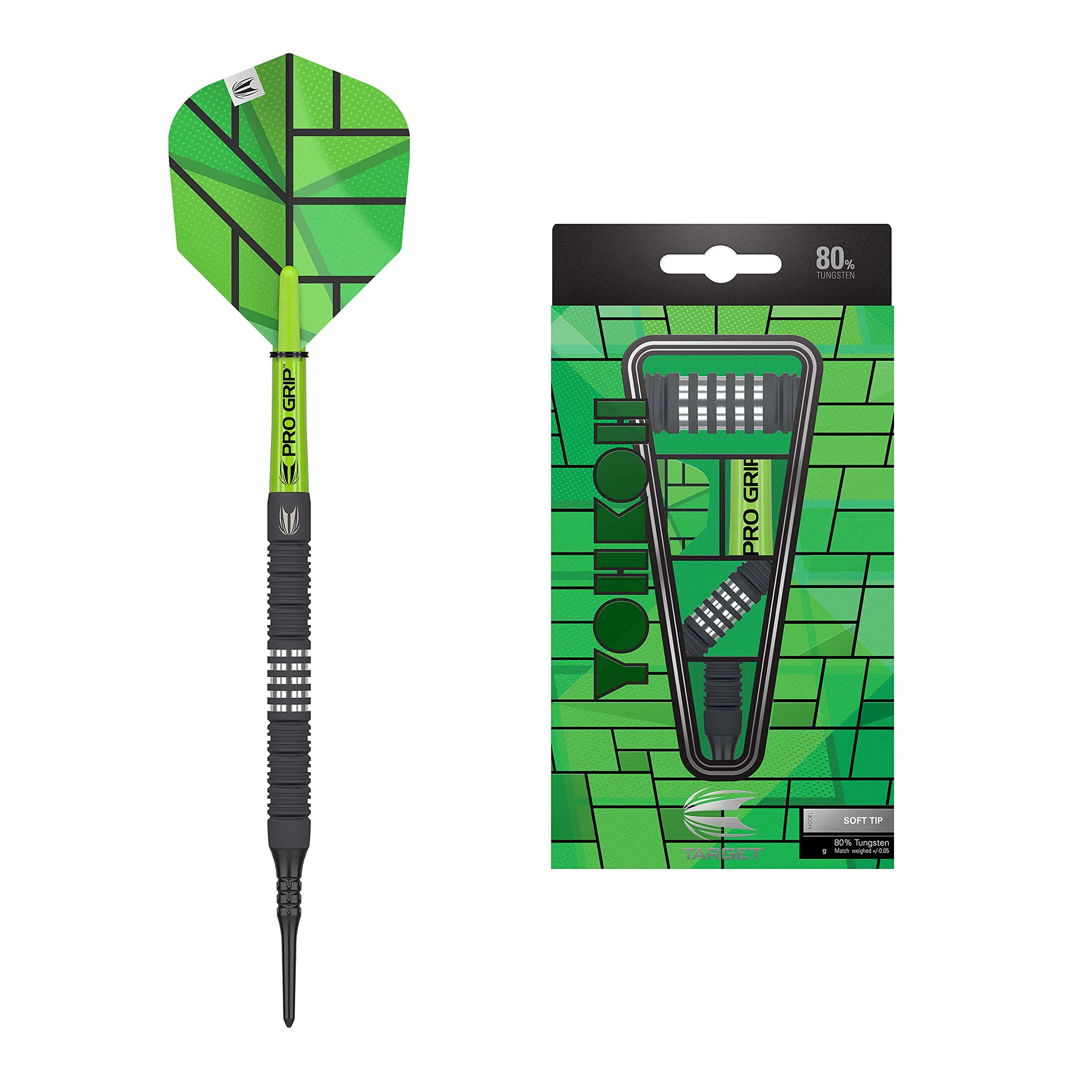 Juego de Dardos de Punta Suave Target Darts Yohkoh 10 20G