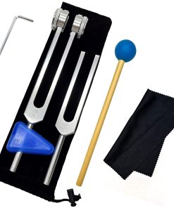 Juego de Diapasón de 528 Hz y Diapasón de 136.1 Hz con