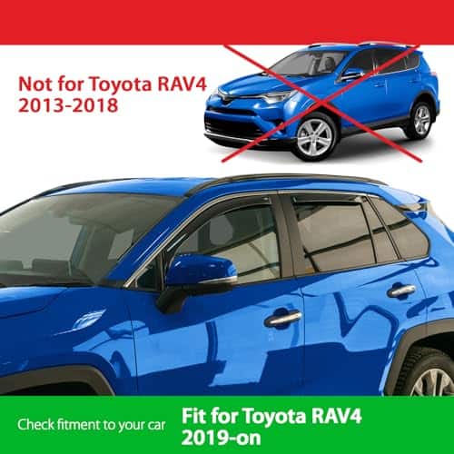 Deflectores de ventanas irrompibles Goodyear -Humo Premium - Imagen 4