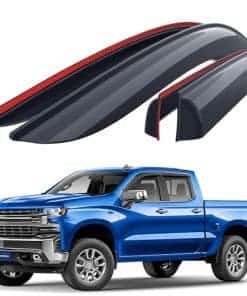 Deflectores de ventana irrompibles Goodyear -Humo Premium