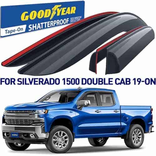 Deflectores de ventana irrompibles Goodyear -Humo Premium - Imagen 3