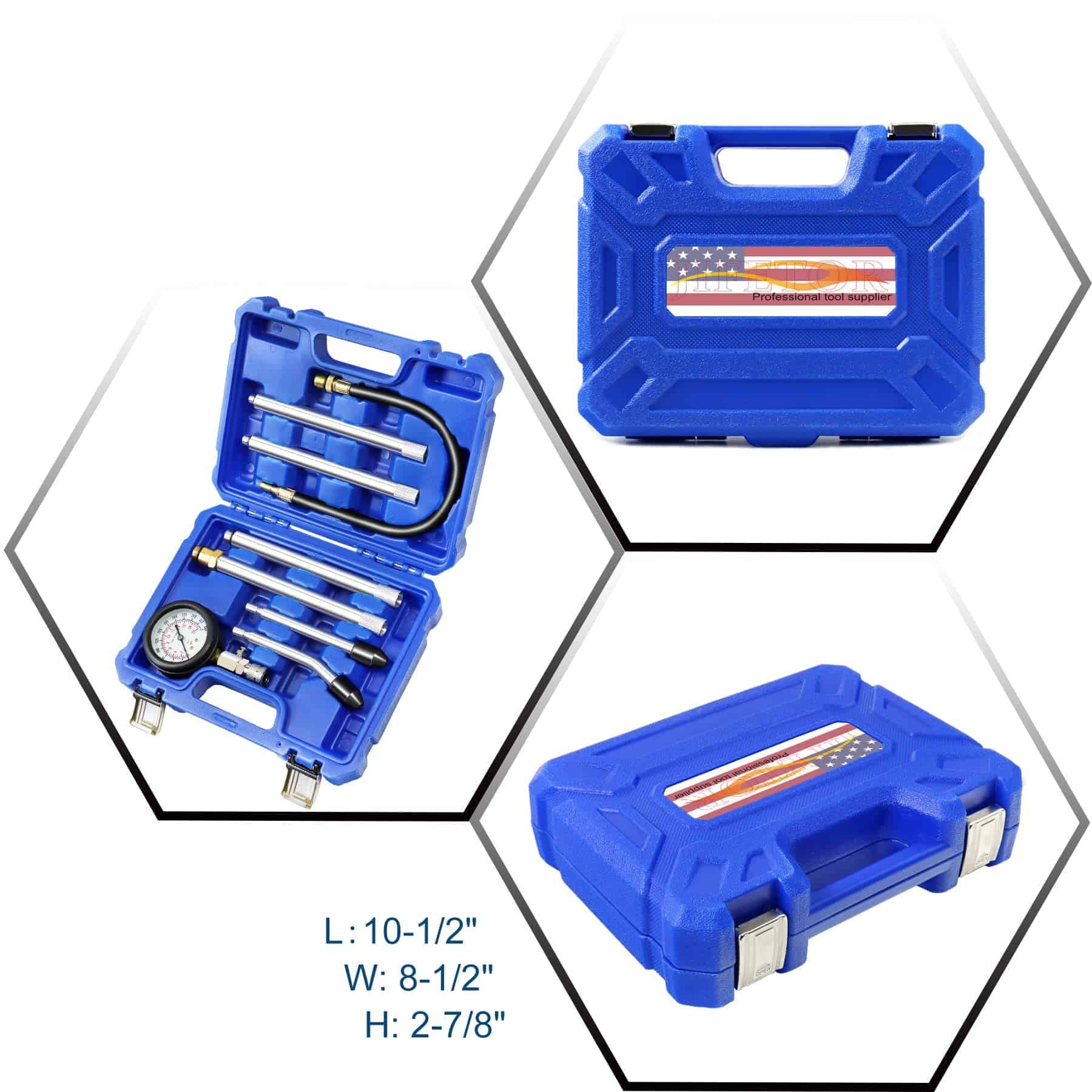 JIFETOR Probador de Compresión de Cilindros, Kit de - Imagen 8