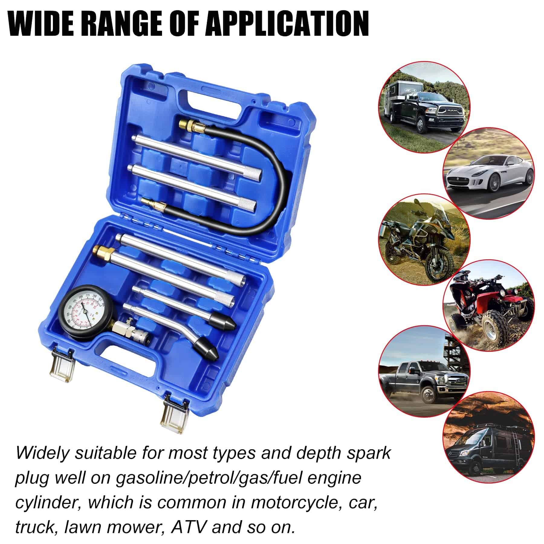 JIFETOR Probador de Compresión de Cilindros, Kit de - Imagen 10