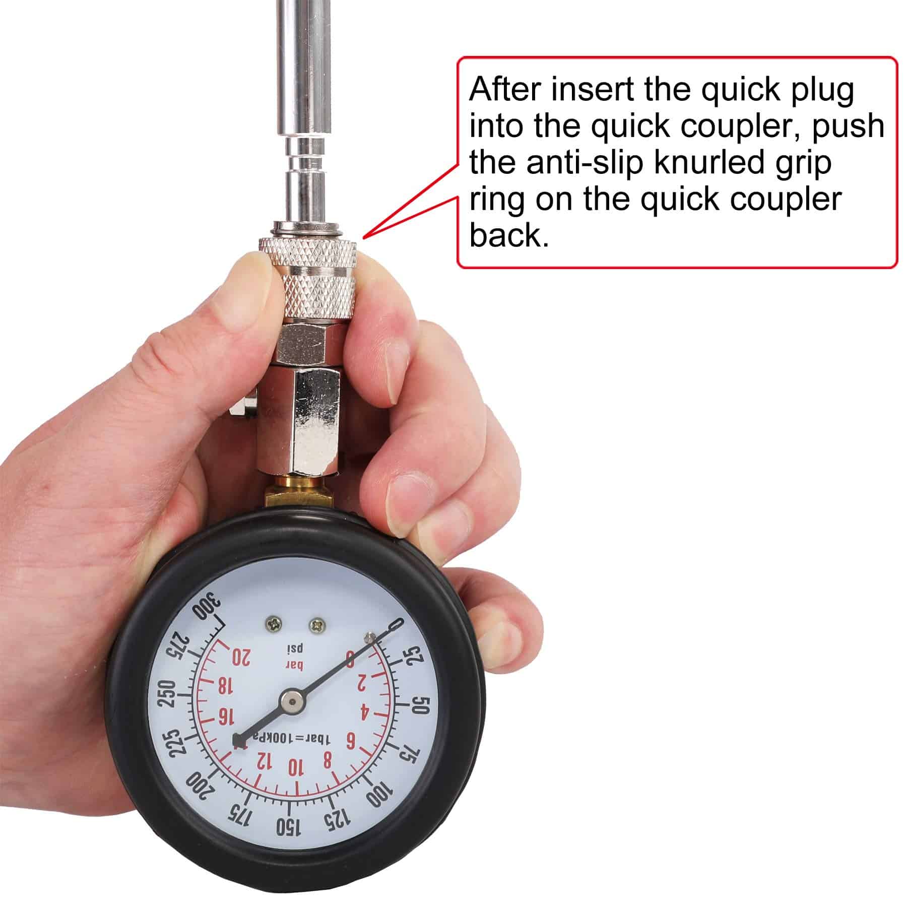 JIFETOR Probador de Compresión de Cilindros, Juego de - Imagen 9