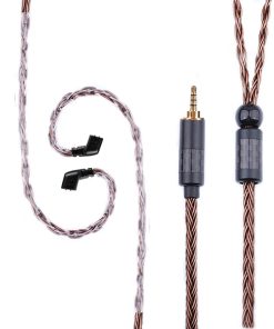 Cable FEDAI MMCX 16 Núcleos de Cobre Plateado Cable de