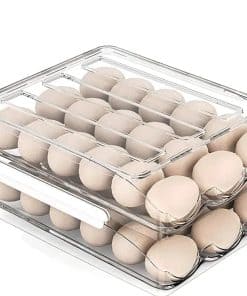 Organizador de Huevos de Gran Capacidad para -(2 Capas)