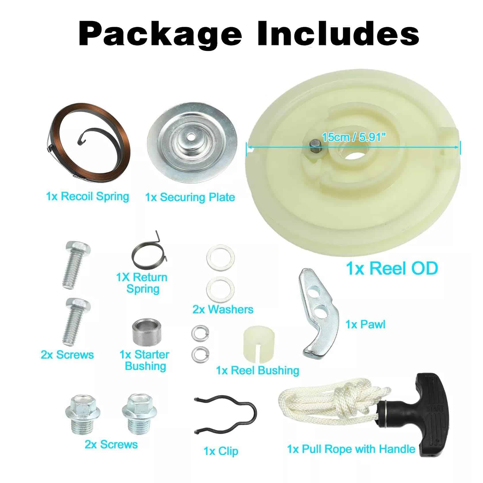 Kit de arranque de cuerda de retroceso FZJDSD para Polaris - Imagen 3