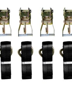 Conjunto de 12 correas de elevación de eje con ruedas Lasso