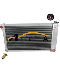Radiador de Aluminio CoolingSnow para Chevy GMC Blazer