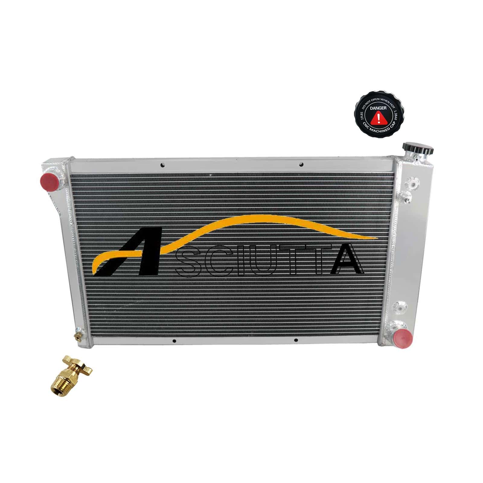Radiador de Aluminio CoolingSnow para Chevy GMC Blazer